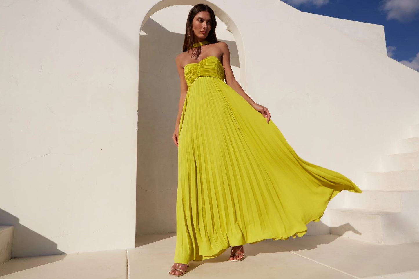 DELFI - DAPHNE CHARTREUSE (Size Extra Small)