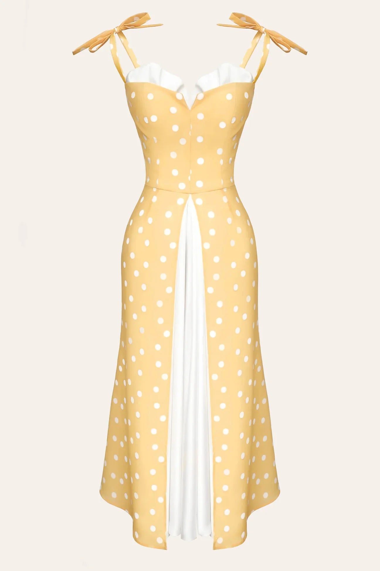 POST MERIDIEM - FLOWY SLIT MIDI DRESS (SALE)