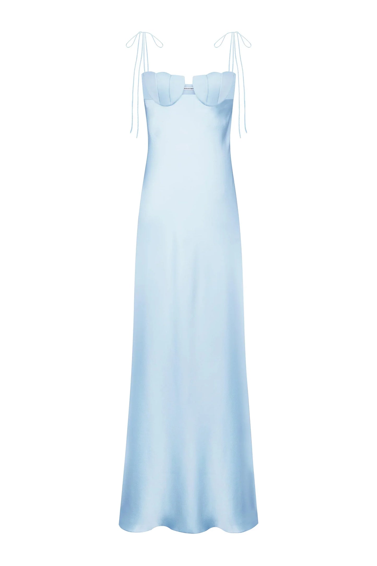 ANNA OCTOBER - TULIP DRESS BLUE (Size Medium)