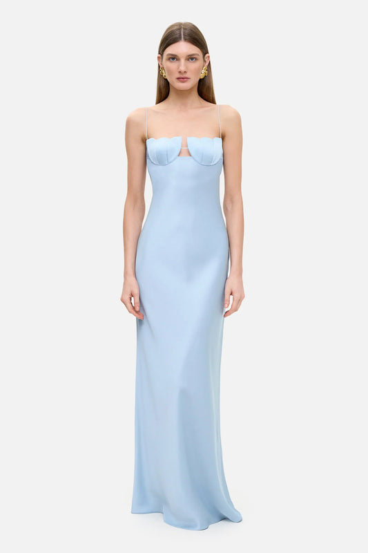 ANNA OCTOBER - TULIP DRESS BLUE (Size Medium)